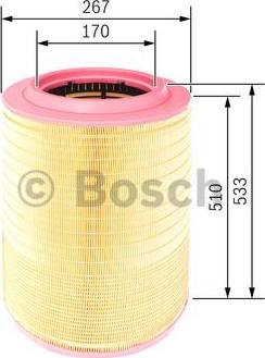 BOSCH F 026 400 064 - Filter za zrak www.molydon.hr