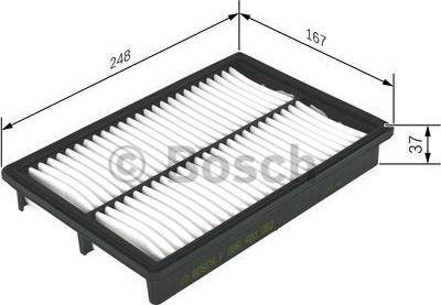 BOSCH F 026 400 062 - Filter za zrak www.molydon.hr