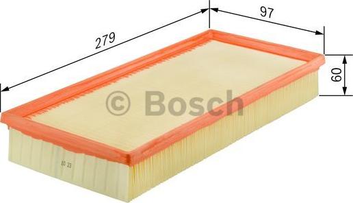 BOSCH F 026 400 036 - Filter za zrak www.molydon.hr