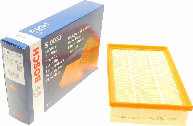 BOSCH F 026 400 033 - Filter za zrak www.molydon.hr