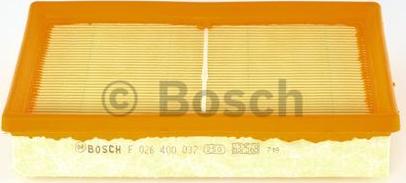 BOSCH F 026 400 037 - Filter za zrak www.molydon.hr