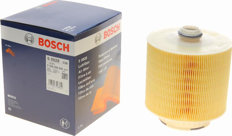 BOSCH F 026 400 028 - Filter za zrak www.molydon.hr