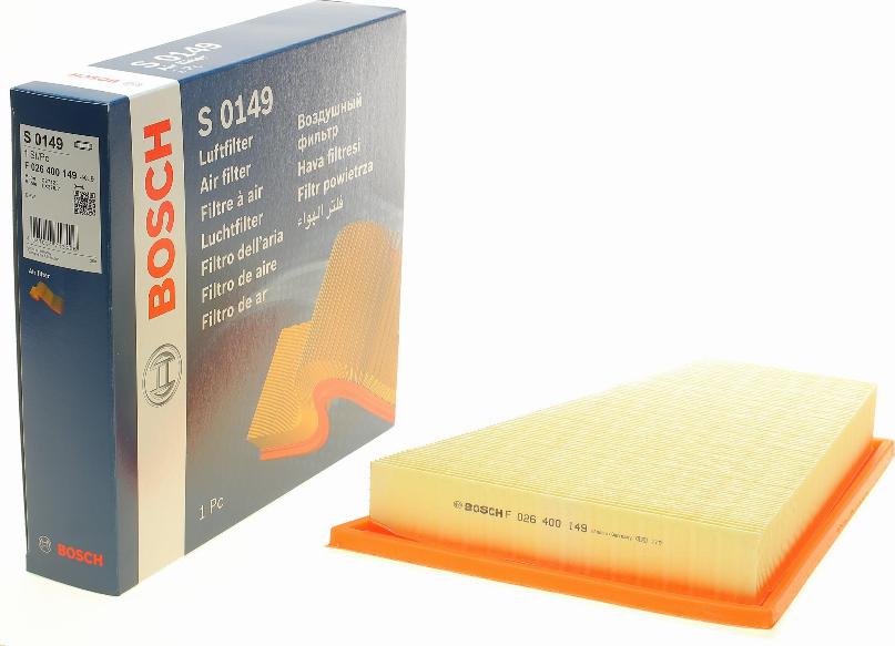 BOSCH F 026 400 149 - Filter za zrak www.molydon.hr