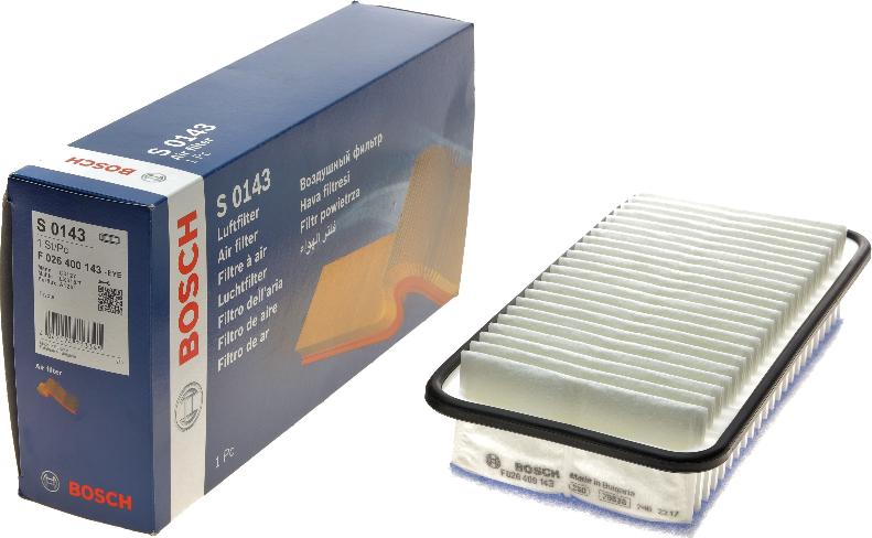 BOSCH F 026 400 143 - Filter za zrak www.molydon.hr