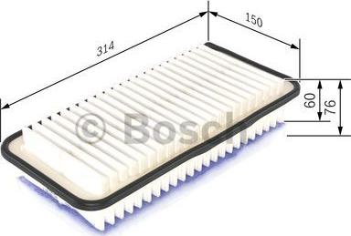 BOSCH F 026 400 143 - Filter za zrak www.molydon.hr