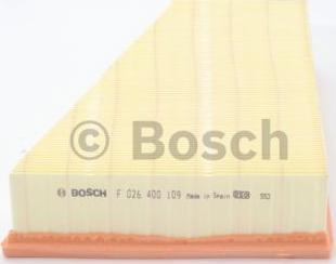 BOSCH F 026 400 109 - Filter za zrak www.molydon.hr