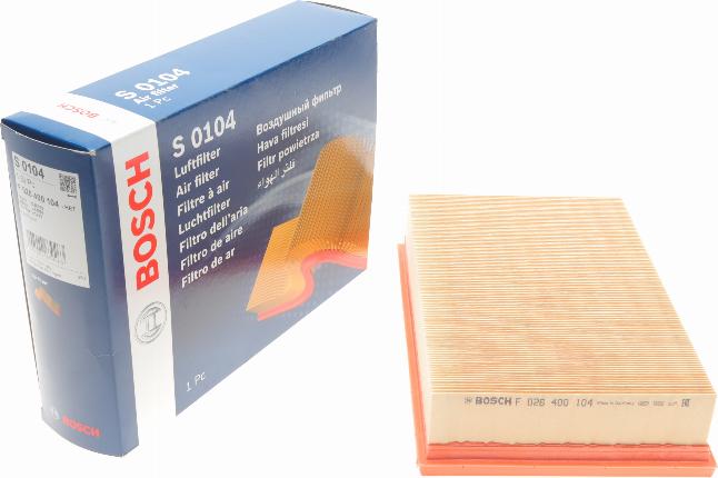 BOSCH F 026 400 104 - Filter za zrak www.molydon.hr