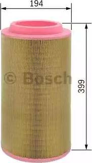 BOSCH F 026 400 124 - Filter za zrak www.molydon.hr