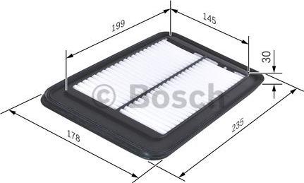 BOSCH F 026 400 127 - Filter za zrak www.molydon.hr