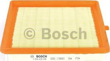 BOSCH F 026 400 348 - Filter za zrak www.molydon.hr