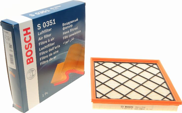 BOSCH F 026 400 351 - Filter za zrak www.molydon.hr