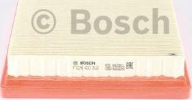 BOSCH F 026 400 358 - Filter za zrak www.molydon.hr