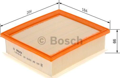 BOSCH F 026 400 369 - Filter za zrak www.molydon.hr