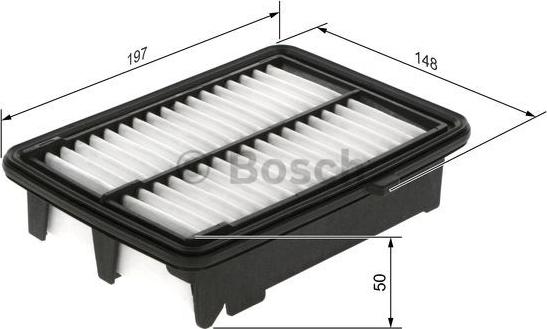 BOSCH F 026 400 384 - Filter za zrak www.molydon.hr