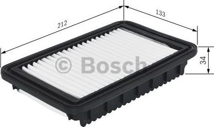 BOSCH F 026 400 291 - Filter za zrak www.molydon.hr