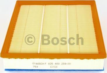 BOSCH F 026 400 259 - Filter za zrak www.molydon.hr