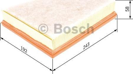 BOSCH F 026 400 250 - Filter za zrak www.molydon.hr