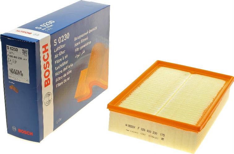 BOSCH F 026 400 230 - Filter za zrak www.molydon.hr