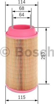 BOSCH F 026 400 238 - Filter za zrak www.molydon.hr