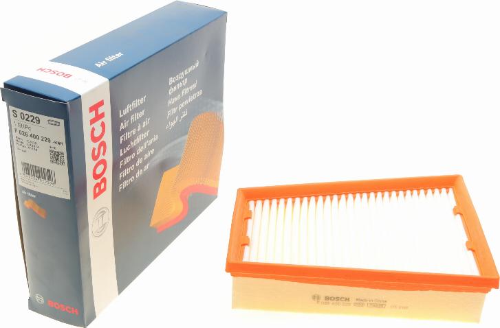 BOSCH F 026 400 229 - Filter za zrak www.molydon.hr