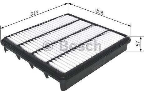 BOSCH F 026 400 226 - Filter za zrak www.molydon.hr