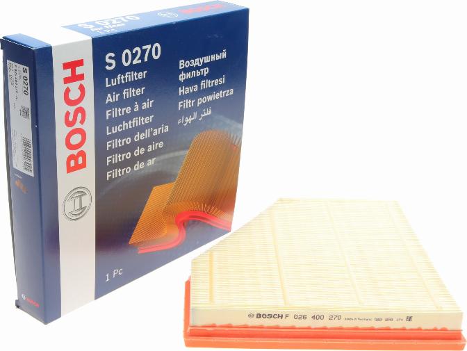 BOSCH F 026 400 270 - Filter za zrak www.molydon.hr