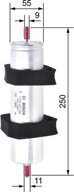 BOSCH F 026 402 068 - Filter za gorivo www.molydon.hr