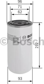 BOSCH F 026 402 035 - Filter za gorivo www.molydon.hr