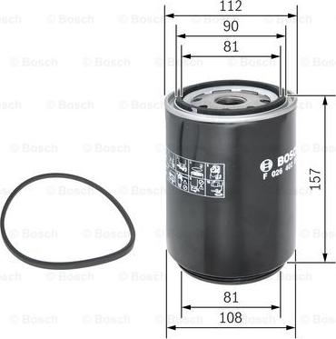 BOSCH F 026 402 025 - Filter za gorivo www.molydon.hr