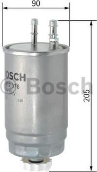 BOSCH F 026 402 076 - Filter za gorivo www.molydon.hr