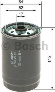 BOSCH F 026 402 240 - Filter za gorivo www.molydon.hr