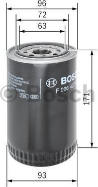 BOSCH F 026 407 057 - Filter za ulje www.molydon.hr