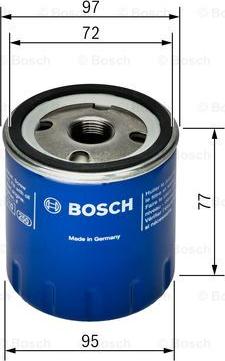 BOSCH F 026 407 024 - Filter za ulje www.molydon.hr