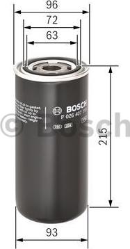 BOSCH F 026 407 115 - Filter za ulje www.molydon.hr