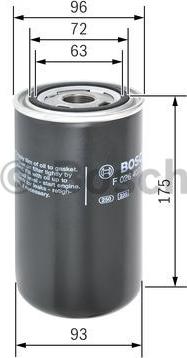 BOSCH F 026 407 113 - Filter, radna hidraulika www.molydon.hr