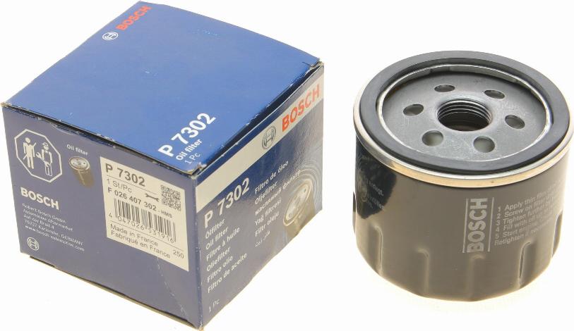 BOSCH F 026 407 302 - Filter za ulje www.molydon.hr