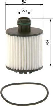 BOSCH F 026 407 259 - Filter za ulje www.molydon.hr