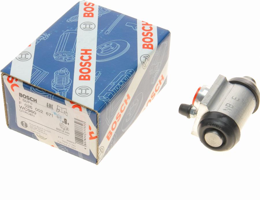 BOSCH F 026 002 671 - Kočioni cilindar kotača www.molydon.hr