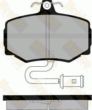 ACDelco AC648881D - Komplet Pločica, disk-kočnica www.molydon.hr