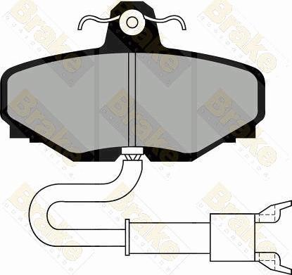 ACDelco AC058338D - Komplet Pločica, disk-kočnica www.molydon.hr