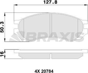 HELLA 8DB 355 005-451 - Komplet Pločica, disk-kočnica www.molydon.hr