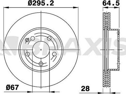 Mapco 25797C - Kočioni disk www.molydon.hr