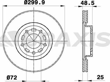 Havam 58205 - Kočioni disk www.molydon.hr