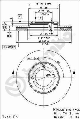 Stellox 6020-4526VK-SX - Kočioni disk www.molydon.hr