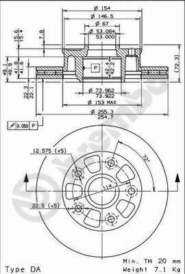 Brembo 09.6851.10 - Kočioni disk www.molydon.hr