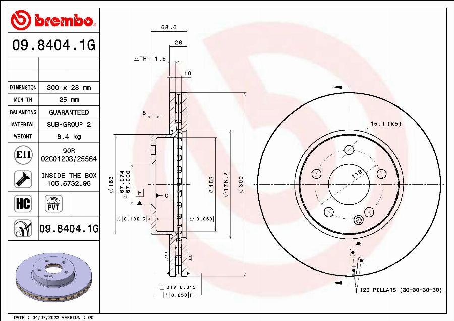 Brembo KT 10 029 - Komplet kočnica, disk-kočnica www.molydon.hr