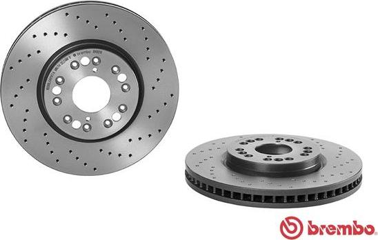 Brembo 09.8402.1X - Kočioni disk www.molydon.hr