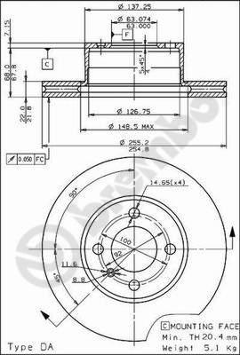 Brembo 09.3946.10 - Kočioni disk www.molydon.hr