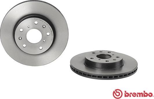 Brembo 09.A296.11 - Kočioni disk www.molydon.hr