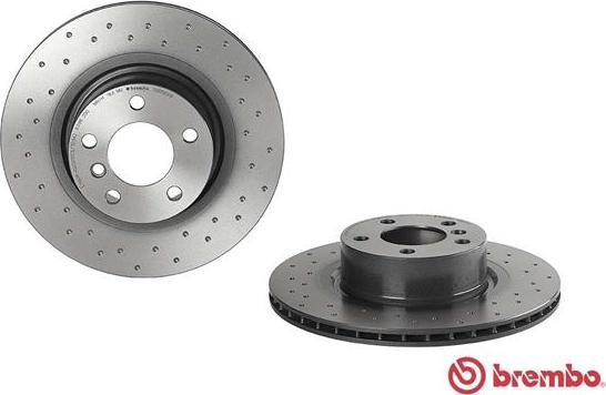 Brembo 09.B569.1X - Kočioni disk www.molydon.hr